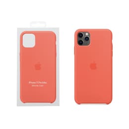 Apple Silikonikuori iPhone 11 Pro Max - Silikoni Pinkki