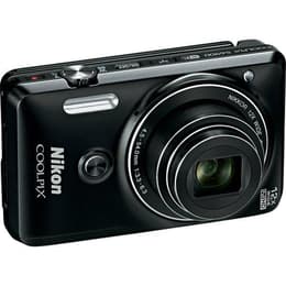 Kompaktikamera S9600 - Musta + Nikon Nikkor 12X Wide Optical Zoom ED VR 25–300mm f/3.3-6.3 f/3.3-6.3