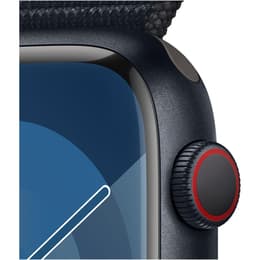 Apple Watch Series 9 (2023) GPS 41 mm - Alumiini Keskiyö - Sport loop Sininen