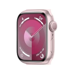 Apple Watch Series 9 (2023) GPS + Cellular 41 mm - Alumiini Pinkki