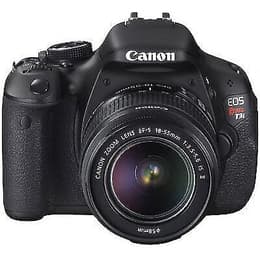 Yksisilmäinen peiliheijastuskamera EOS Rebel T3I - Musta + Canon Zoom Lens EF-S 18-55mm f/3.5-5.6 IS II f/3.5-5.6