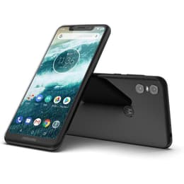 Motorola One (P30 Play) 64GB - Musta - Lukitsematon - Dual-SIM