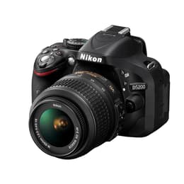 Refleksi D5200 - Musta + Nikon Nikon AF-S DX VR 55-200 mm f/3.5-5.6G VR f/3.5-5.6G VR