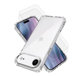 Kuori iPhone Air ja 2 suojakalvo - TPU - Läpinäkyvä