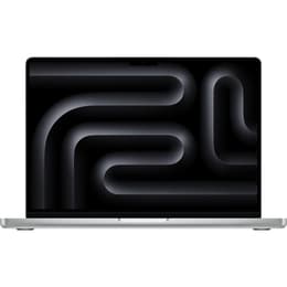 MacBook Pro 14" (2023) - Applen M3 Pro ‑siru jossa on 11-ytiminen prosessori ja 14-ytiminen näytönohjain - 18GB RAM - SSD 1000GB - Tavallinen näyttö - QWERTZ - Saksa