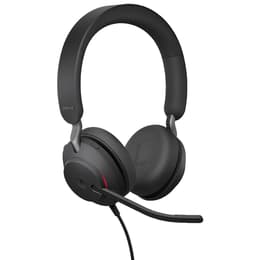 Jabra Evolve 2 40 SE Kuulokkeet melunvaimennus mikrofonilla - Musta