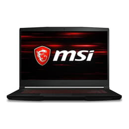 MSI GF63 Thin 10SCR-016XFR 15" Core i5 2.5 GHz - SSD 512 GB - 16GB - NVIDIA GeForce GTX 1650 Max-Q AZERTY - Ranska
