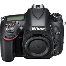 Reflex Nikon D610 Vain Keho - Musta