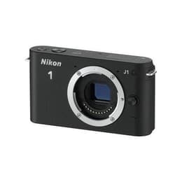 Hybridikamera Nikon 1 J1 vain vartalo - Musta