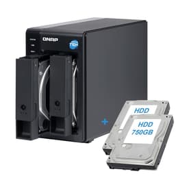 Qnap TR-002 DAS Storage 2-Bay - 1500GB - 0 GB RAM Microprocessor with hardware RAID