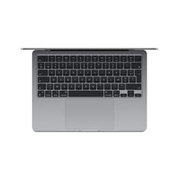 MacBook Air 15" (2024) - Applen M3 ‑siru jossa on 8-ytiminen prosessori ja 10-ytiminen näytönohjain - 8GB RAM - SSD 256GB - Tavallinen näyttö - QWERTY - Suomi