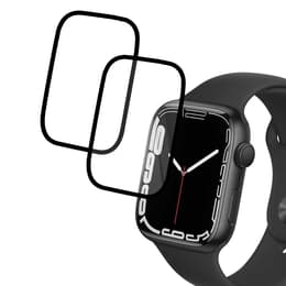 Suojaava näyttö Apple Watch Series 7/8 - 45 mm - Muovi - Läpinäkyvä