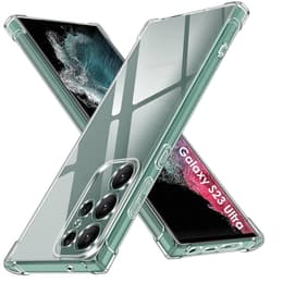 Kuori Galaxy S23 Ultra - TPU - Läpinäkyvä