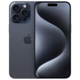 iPhone 15 Pro Max 256GB - Sinititaani - Lukitsematon - Dual eSIM
