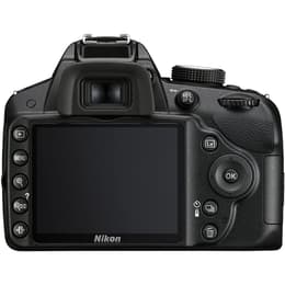 Reflex Nikon D3200 Musta + Objektiivi Nikon 18-55mm f/3.5-5.6G VR