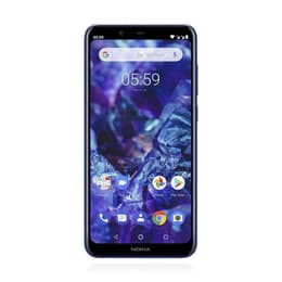 Nokia 5.1 Plus (Nokia X5) 32GB - Sininen - Lukitsematon