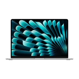 MacBook Air 15" (2023) - Applen M2 ‑siru jossa on 8-ytiminen prosessori ja 10-ytiminen näytönohjain - 8GB RAM - SSD 256GB - Tavallinen näyttö - QWERTY - Suomi