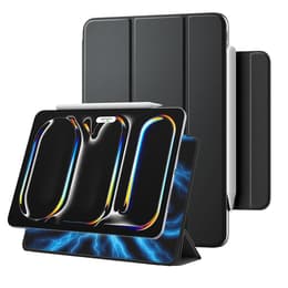 Kuori iPad Pro 12.9" (2018/2020/2021) - Silikoni - Musta