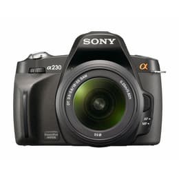 Yksisilmäinen peiliheijastuskamera Alpha DSLR-A230 - Musta + Sony DT 18-55mm f/3.5-5.6 SAM f/3.5-5.6