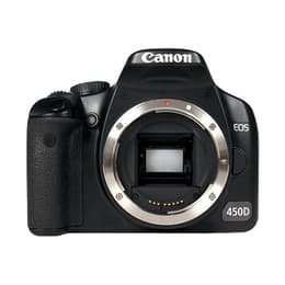 Yksisilmäinen peiliheijastus - Canon EOS 450D Musta + Objektiivin Canon EF-S 18-55mm f/3.5-5.6 IS II