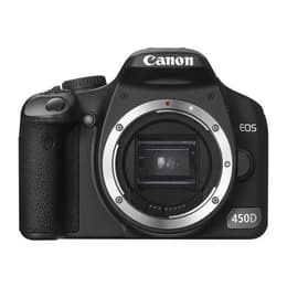 Yksisilmäinen peiliheijastus - Canon EOS 450D Musta + Objektiivin Canon EF-S 18-55mm f/3.5-5.6 IS II