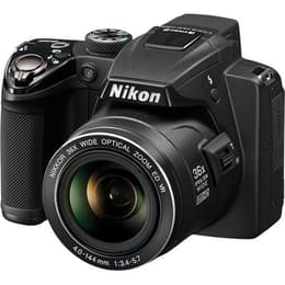 Puolijärjestelmäkamera - Nikon Coolpix P500 Musta + Objektiivin Nikon Nikkor 36X Wide Optical Zoom ED VR 22.5-810mm f/3.4-5.7