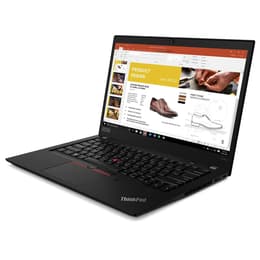 Lenovo ThinkPad T490s 14" Core i5 1.6 GHz - SSD 256 Gt - 16GB QWERTY - Ruotsi