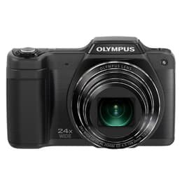 Kompaktikamera SZ-15 - Musta + Olympus 24X Wide Optical Zoom 23–483mm f/2.8–5.9 f/2.8–5.9