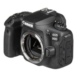 Yksisilmäinen peiliheijastus - Canon EOS 90D Vain keholle Musta