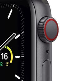 Apple Watch (Series SE) 2020 GPS + Cellular 40 mm - Alumiini Tähtiharmaa - Sport band Musta