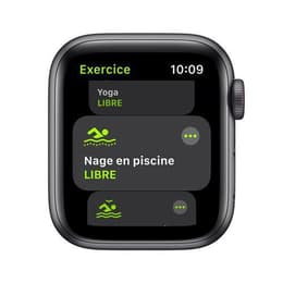 Apple Watch Series SE 1 (2020) GPS + Cellular 40 mm - Alumiini Tähtiharmaa - Sport band Musta