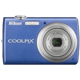 Kompaktikamera CoolPix S220 - Sininen + Nikon Nikkor 3x Optical Zoom 35-105mm f/3.1-5.9 f/3.1-5.9