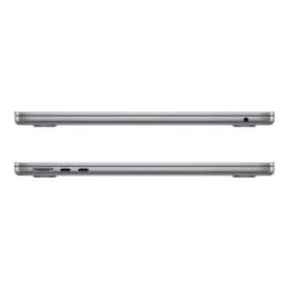MacBook Air 13" (2022) - Applen M2 ‑siru jossa on 8-ytiminen prosessori ja 10-ytiminen näytönohjain - 16GB RAM - SSD 512GB - Tavallinen näyttö - QWERTY - Suomi