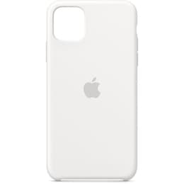 Apple Silikonikuori iPhone 11 Pro Max - Silikoni Valkoinen