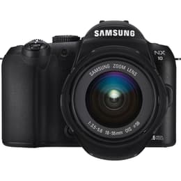 Hybridikamera NX10 - Musta + Samsung Samsung Zoom Lens 18-55 mm f/3.5-5.6 OIS f/3.5-5.6