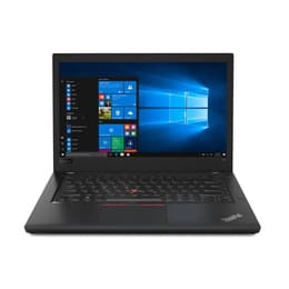Lenovo ThinkPad T480 14" Core i5 1.7 GHz - SSD 256 GB - 8GB QWERTY - Englanti
