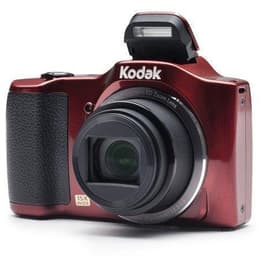 Kompaktikamera PixPro FZ152 - Punainen + Kodak PixPro Aspheric ED Zoom Lens 24-360mm f/3.3-5.9 f/3.3-5.9