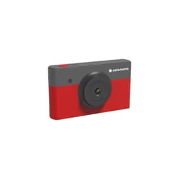 Pikakamera - Agfa AMS23RD Mini Vain keholle Punainen