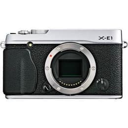 Hybridikamera Fujifilm X-E1 vain vartalo - Musta/Hopea