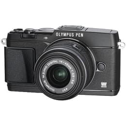 Hybrid Olympus PEN E-P5 - Musta + Objektiivi Olympus 14-42mm f/3.5-5.6 EZ