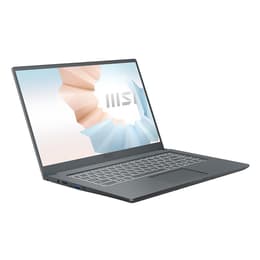 MSI Modern 15 A10M 15" Core i3 2.1 GHz - SSD 512 Gt - 8GB AZERTY - Ranska