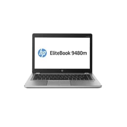 HP EliteBook Folio 9470M 14" Core i7 2.1 GHz - SSD 256 GB - 16GB QWERTY - Englanti