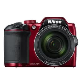 Puolijärjestelmäkamera Coolpix B500 - Punainen + Nikon Nikkor 40X Wide Optical Zoom ED VR 22.5–900mm f/3–6.5 f/3–6.5
