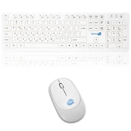 Simpletek Näppäimistö QWERTY Langaton Greek Mouse and Keyboard