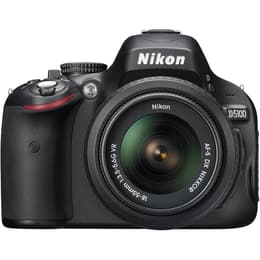 Yksisilmäinen peiliheijas - Nikon D5100 Musta + Objektiivin AF-S DX Nikkor 18-55mm f/3.5-5.6G II ED DX