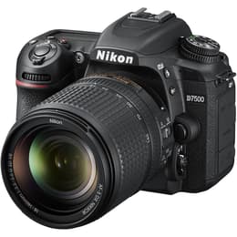 Reflex Nikon D7500 - Musta + Objektiivi Nikon 18-140mm f/3.5-5.6G ED VR