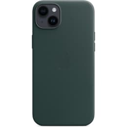 Apple Nahkakuori iPhone 14 Plus - Magsafe - Nahka Vihreä