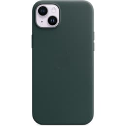 Apple Nahkakuori iPhone 14 Plus - Magsafe - Nahka Vihreä