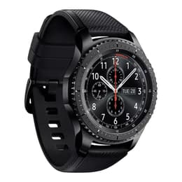 Kellot Samsung Cardio GPS Galaxy Watch S3 Frontier - Musta