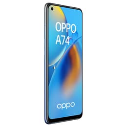 Oppo A74 128GB - Sininen - Lukitsematon